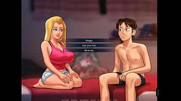 サマータイムサーガエピソードスペシャルロキシーシーンルーム - チアリーダーをファック、フェラチオ、おっぱいジョブ