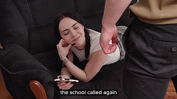 My foster parents found out that I misbehaved and in shock decided to punish me...