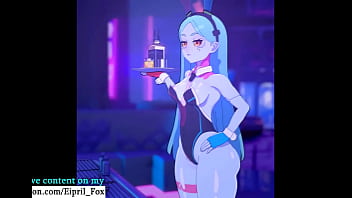 Hot Rebecca serves multiple clients Very Well - Cyberpunk 2077 Hentai Animation 4K