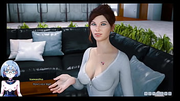 サイズフェチワンショタB2新作ヘンタイゲームで、主人公がホットな女性とセックスをする