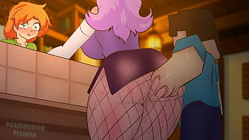 FULL:Minecraft - スティーブが店の客を！ ヘンタイアニメセックス2D 2025