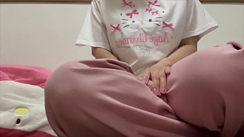 【田舎の大学生のオナニー】深夜3時ってオナニー1番したくなる...えっちな汁沢山出します
