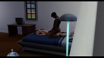 Los Sims 4 - Жесткий секс заканчивается групповухой